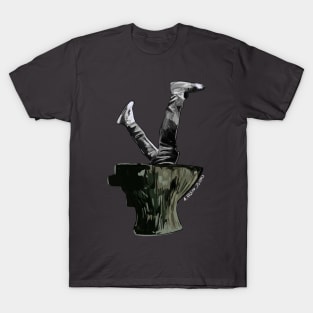 Trainspotting Toilet Illustration T-Shirt